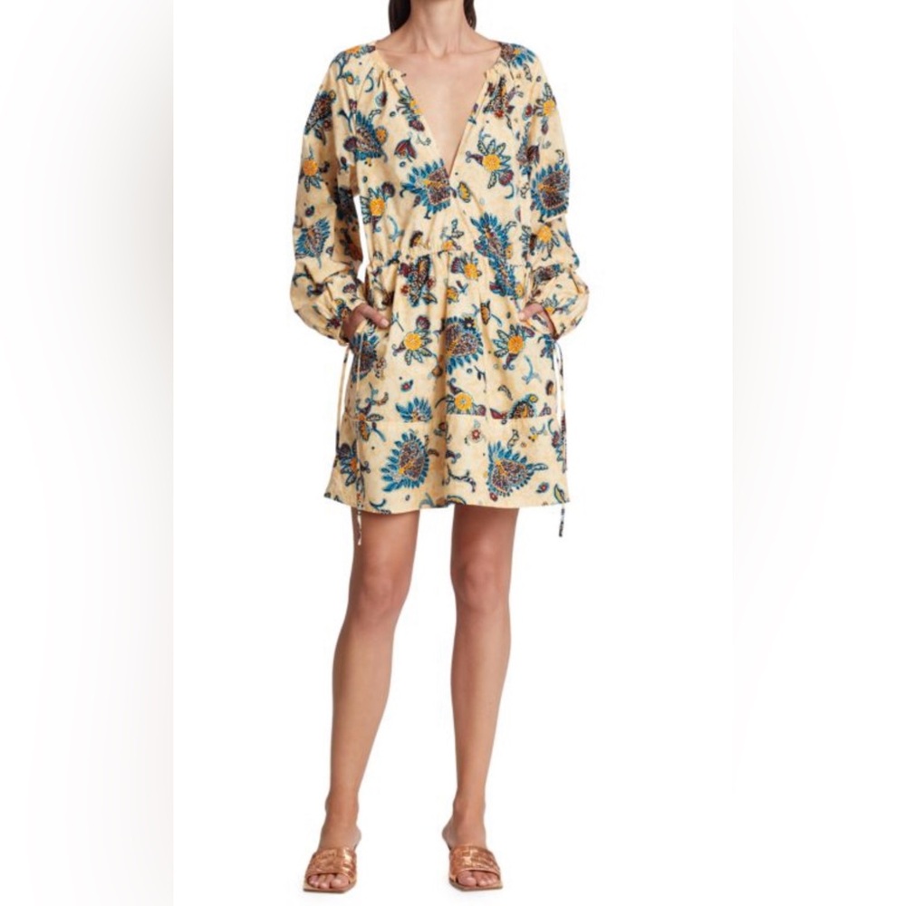 A.L.C. ALC Myra Paisley Floral Shift Dress size 0/2 NWOT $395